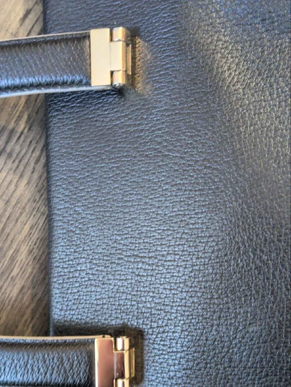 kate spade black leather
